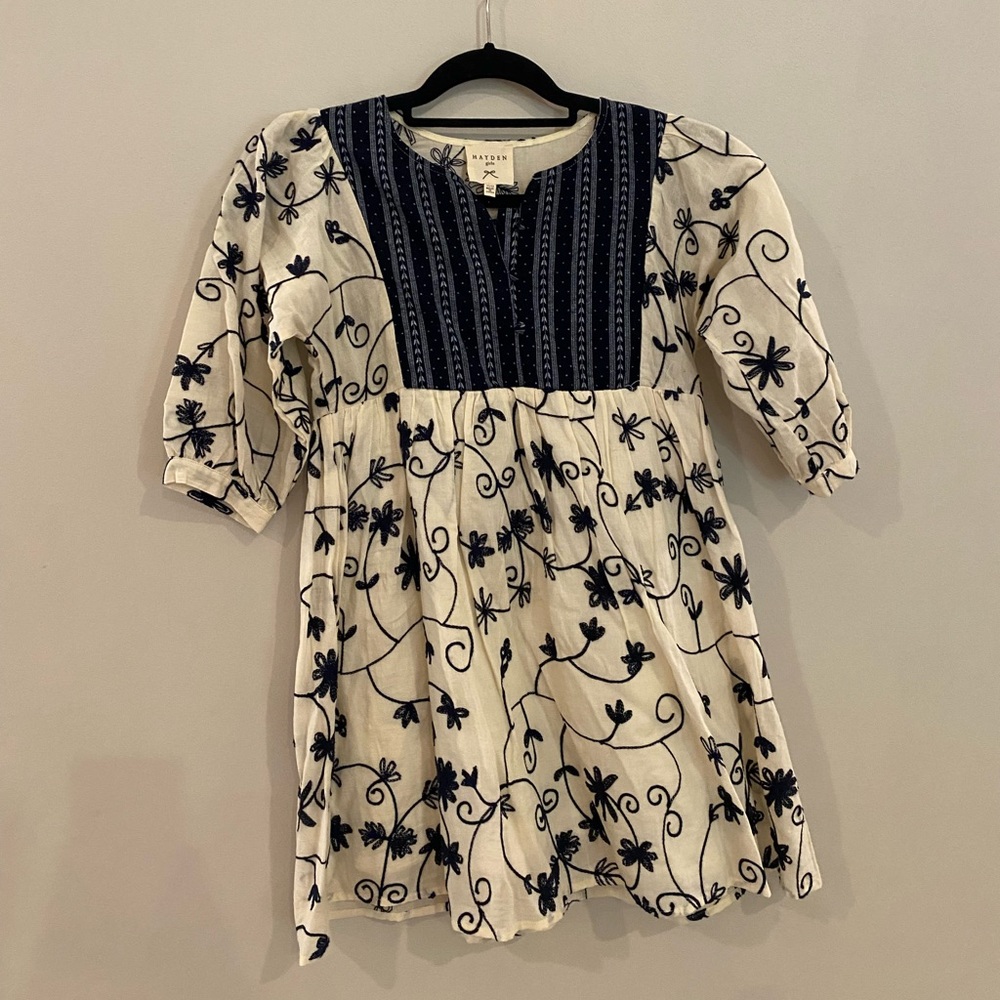 Another beautiful embroidered dress from local boutique.